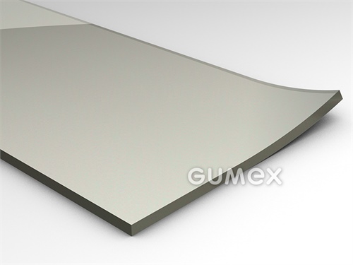 Silikonová guma kSil GP40, hrúbka 3mm, šírka 1200mm, FDA, 40°ShA, -60°C/+200°C, transparentná